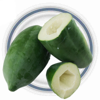 博多客 青木瓜4kg蔬菜木瓜下奶番木瓜