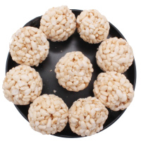 博多客大米球米团酥球米花团怀旧爆米花糖麻球休闲童年FY