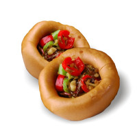 博多客 6包60个 荞麦包窝窝头 营养早餐馒头点心食品杂粮玉米粗粮