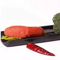 热狗香肠台湾风味烤肠手抓饼肠脆皮肠烧烤火腿肠50根1900g/包 普通型2000g 50根