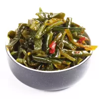 香辣裙带条即食海带咸菜裙带菜海藻海白菜腌制酱菜下饭菜500g