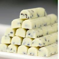 黑芝麻白巧克力 休闲零食便宜糖果 盒装 1KG袋装(约140支)