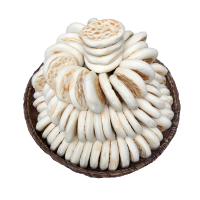 白吉馍肉夹馍专用烧饼原味白吉饼里脊肉夹馍火烧20个