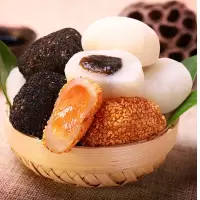 干吃汤圆爆浆麻薯糯米糍网红零食糕点心 4口味[8个试吃装]建议拍大份量