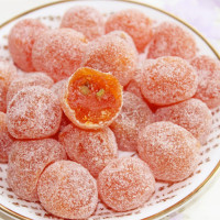冰糖金桔干500g金橘干小金桔糖酸甜零食个大果干果脯开胃蜜饯
