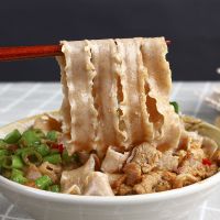 纯黑小麦刀削面低升糖食品挂面杂粮粗粮健康达人面条 250g*6包黑麦刀削面