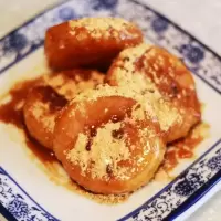 糍粑纯糯米手工原味湖北四川特产驴打滚年糕红糖麻糍果 红糖糍粑 2斤装