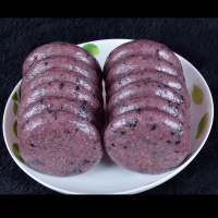紫米黑米糍粑红糖糍粑纯糯米手工年糕 自制驴打滚糯米糍团子 紫米糍粑(1斤装)