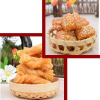 爆浆蜜三刀果子特产零食小吃传统糕点多规格 [蜜三刀+密翻花] 2斤装[送2斤实发4斤]