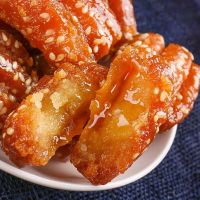 爆浆蜜三刀果子特产零食小吃传统糕点多规格 [蜜三刀] 2斤装[送2斤实发4斤]