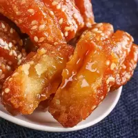 爆浆蜜三刀果子山东特产零食小吃传统糕点多规格 [蜜三刀] 2斤装[送2斤实发4斤]