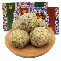 [闻喜煮饼]煮饼散装250-1500g传统糕点三种口味 [礼盒装]红豆400g*2盒