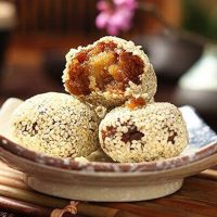 [闻喜煮饼]煮饼散装250-1500g传统糕点三种口味 原味250克(尝鲜装)