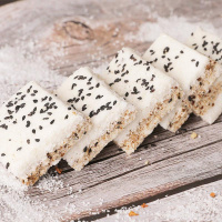 桂花糕传统手工糕点 蒸糕美食年货 温州特产红糖糕芝麻糕糯米糕 芝麻糕250g