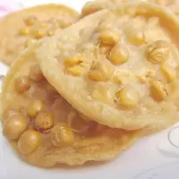 江西特产零食月亮巴花生饼豆子饼豆巴饼锅巴饼干[包装] 豆子味 250g(7包14片)