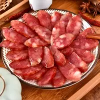 四川味麻辣香肠批发腊肠腊肉正宗重庆川味农家柴火烟熏辣肠烤肠 广味甜肠(瘦肉多多) 200g(体验装)