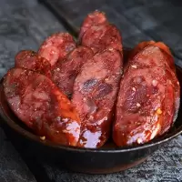 四川味麻辣香肠批发腊肠腊肉正宗重庆川味农家柴火烟熏辣肠烤肠 芝麻香肠(川味不辣) 1500g(3斤)