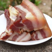 特产腊肉五花肉香肠腊肠农家手工自制风干土猪非烟熏年货腊味 2斤偏瘦腊肉