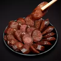 川味麻辣香肠腊肠烟熏农家自制腊肉香肠烤肠 麻辣味 (瘦肉居多) 500g