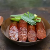 川味麻辣香肠腊肠烟熏农家自制腊肉香肠烤肠 麻辣味普级 500g