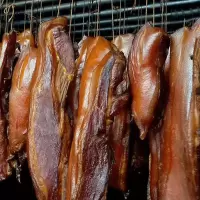 五花腊肉农家自制烟熏咸肉熏肉腊肠 二刀腊肉3斤