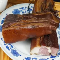 五花腊肉农家自制烟熏咸肉熏肉腊肠 前腿腊肉3斤