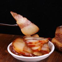 正宗烟熏土猪腊肉五花咸腌腊肠 3斤(1500g) 烟熏腊选排骨)