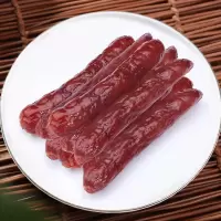 腊肉烟熏腊肉柴火腊肉农家腊味五花腊肉湘西老腊肉 五香咸味纯正肉香肠[3斤]