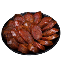 烟熏五花腊肉腊肠土猪肉手工自制老腊肉正宗农家特产腊味美食 麻辣香肠500g[推荐]