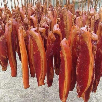 正宗特产五花土猪后腿腊肉500g农家猪肉柴火烟熏咸肉 后腿腊肉[肥瘦随机] 2斤