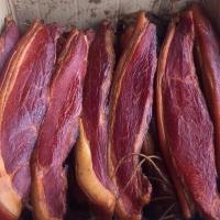 正宗特产五花土猪后腿腊肉500g农家猪肉柴火烟熏咸肉 后腿腊肉[超级瘦肥肉少] 1斤