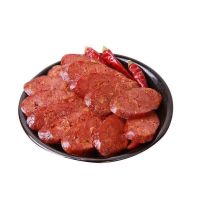 正宗特产五花土猪后腿腊肉500g农家猪肉柴火烟熏咸肉 五香香肠[瘦肉较多] 2斤