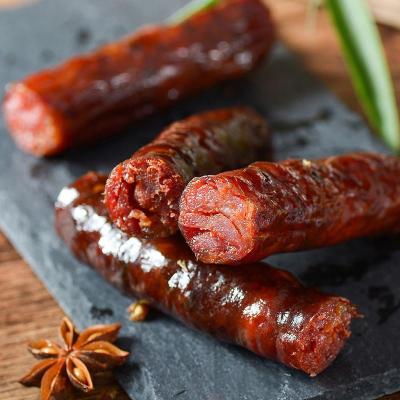 正宗麻辣香肠农家烟熏麻辣腊肠500g腊肉香肠批发 五香香肠[肥瘦均匀]不辣 500g