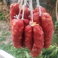 多规格风干腊肉香肠咸猪肉农家风味咸肉腌制腊肉非烟熏 3斤咸味香肠