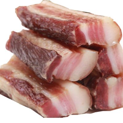 多规格风干腊肉香肠咸猪肉农家风味咸肉腌制腊肉非烟熏 咸味香肠4斤