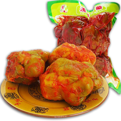 涪陵榨菜头榨菜丝 酱菜咸菜批发 5斤全型菜(1整袋麻辣味)