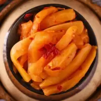 萧山萝卜干酱萝卜干萧山萝卜手工腌制脆甜美味酱菜下饭咸菜 400g酸辣萝卜条一包