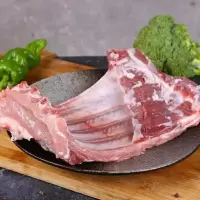 新鲜土猪五花肉猪肉腿肉猪肋排猪排骨肋排 纯肋排三斤(带少量脊骨)