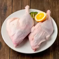 农村散养土鸭老鸭麻鸭新鲜鸭肉活鸭现杀现卖鸭边腿鸭头鸭心 鸭边腿2个装