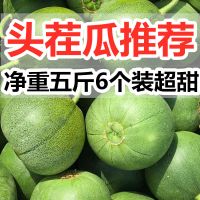 绿宝甜瓜时令新鲜水果当季绿宝石甜瓜脆甜香瓜新鲜小甜瓜 5斤头茬瓜6个装