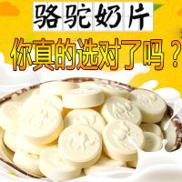 [无蔗糖骆驼奶片]干吃奶片奶贝独立包装罐装儿童小零食内蒙直发