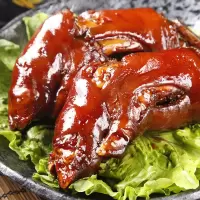 正宗酱猪蹄真空即食卤味猪爪熟食猪脚猪手猪肉小吃凉菜下酒菜特产