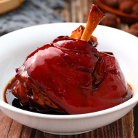 正宗周庄万三蹄红烧猪蹄膀酱大肘子猪脚爪熟食整只肉类卤味速食品