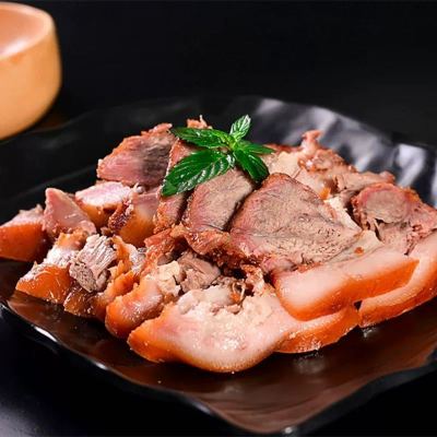 五香猪头肉500g真空袋装新鲜卤味酱香猪肉类小吃熟食即食下酒小菜
