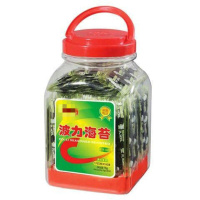 海苔75g原味桶装儿童即食紫菜拌饭健康零食批发