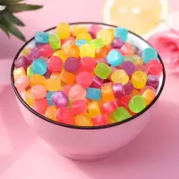 [千纸鹤糖]网红炫彩糖果批发散装休闲零食混合味多彩色糖礼物
