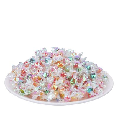 千纸鹤糖果混合水果味硬糖散装喜糖炫彩网红酸酸糖儿童小零食批发