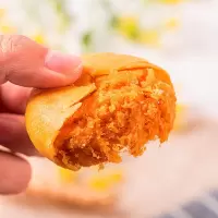 肉松饼早餐营养绿豆饼糕点特产零食小吃休闲面包食品