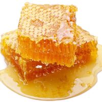 蜂巢蜜盒装 天然农家自产百花土蜂蜜嚼着吃纯蜂窝 500g百花巢蜜[百花齐放]