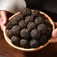 熟茶龙珠 普洱茶熟茶 宫廷普洱味